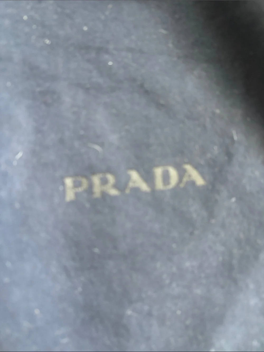Prada Black Drawstring Dust Bag